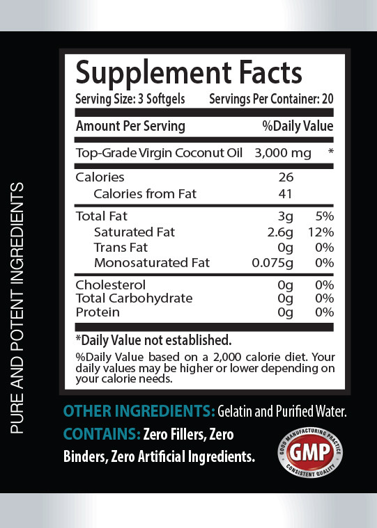 Coconut oil for hair – EXTRA VIRGIN COCONUT OIL – Antioxidantes – 1 Bottle