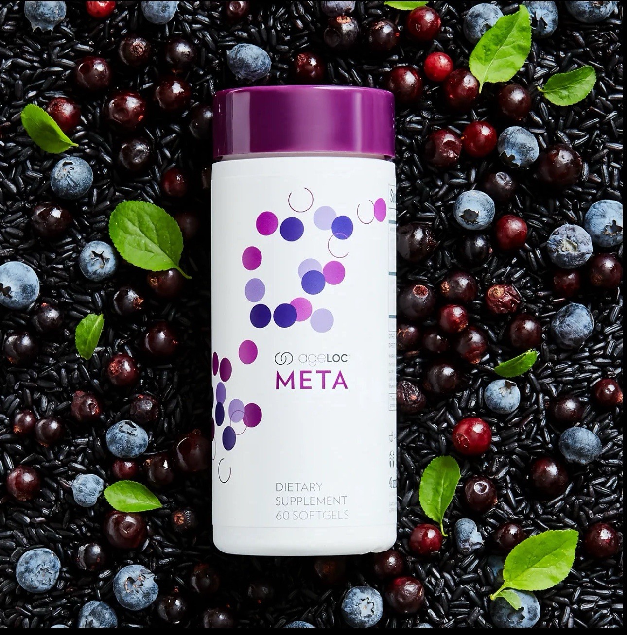 Nu Skin ageLOC META Dietary Supplement Softgels 60 Antioxidant Immune Support