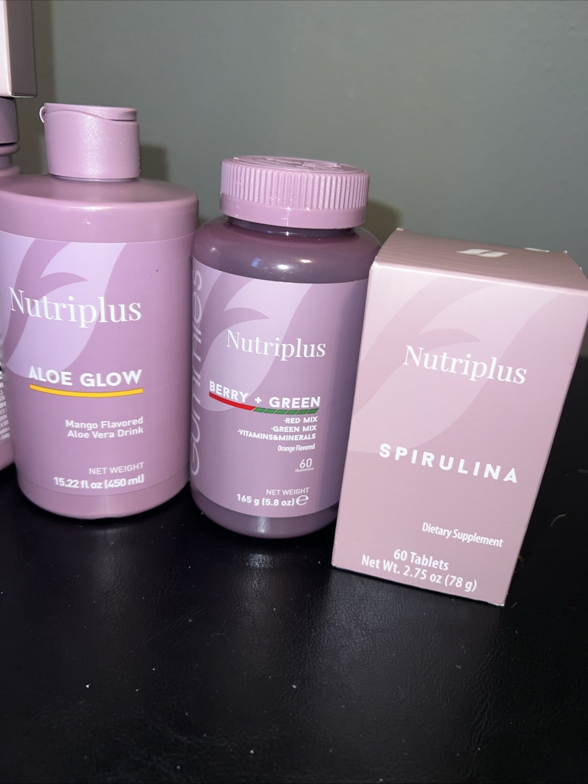 5 Farmasi Products Collagen Powder Coffee Chicory Spirulina And Berry Green