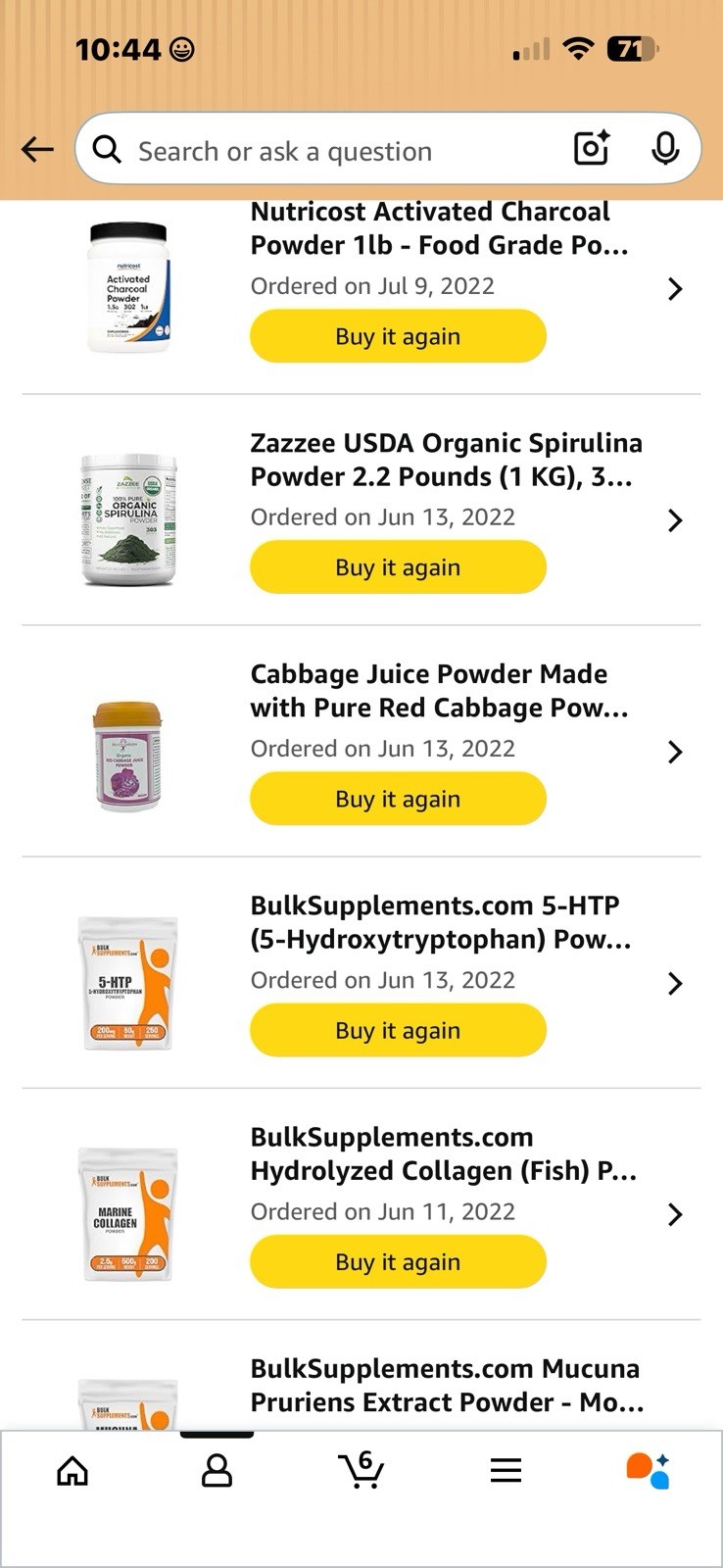 Various Health Powders