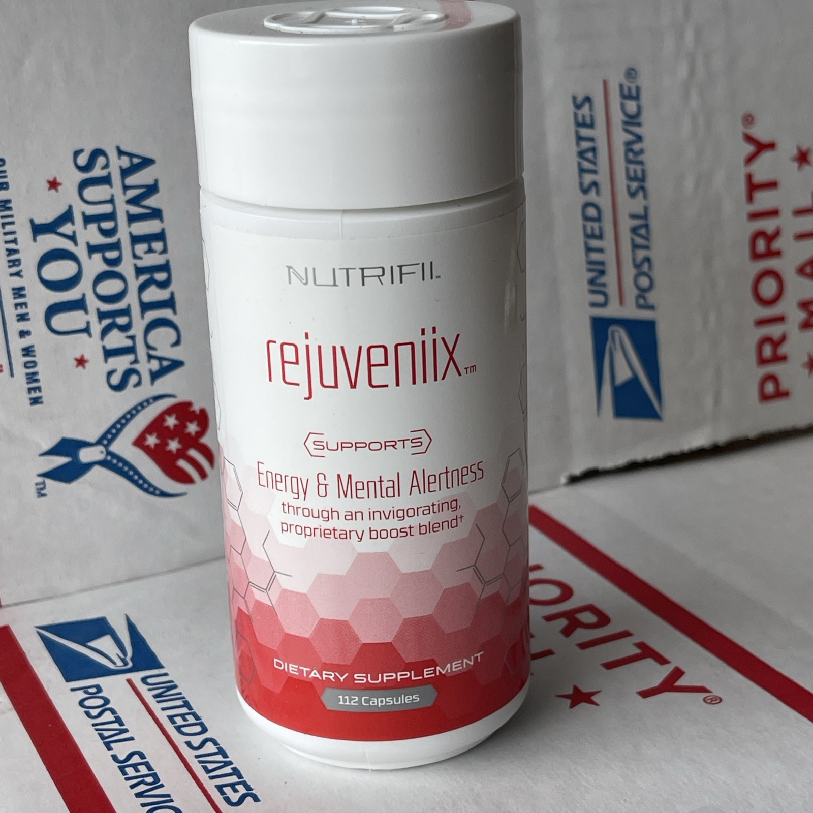 Nutrifii Rejuveniix Energy and Mental Alertness Supplement 112 Capsules Ex:09/27