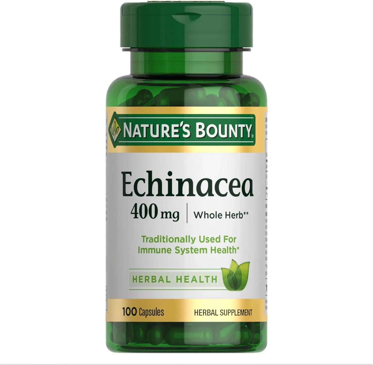 Natures Nature’s Bounty Echinacea 400 mg – 100 Capsules EXP 02/27