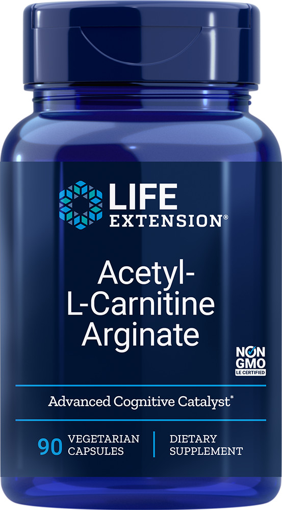 Life Extension ACETYL-L-CARNITINE ARGINATE 90 VEGGIE CAPS