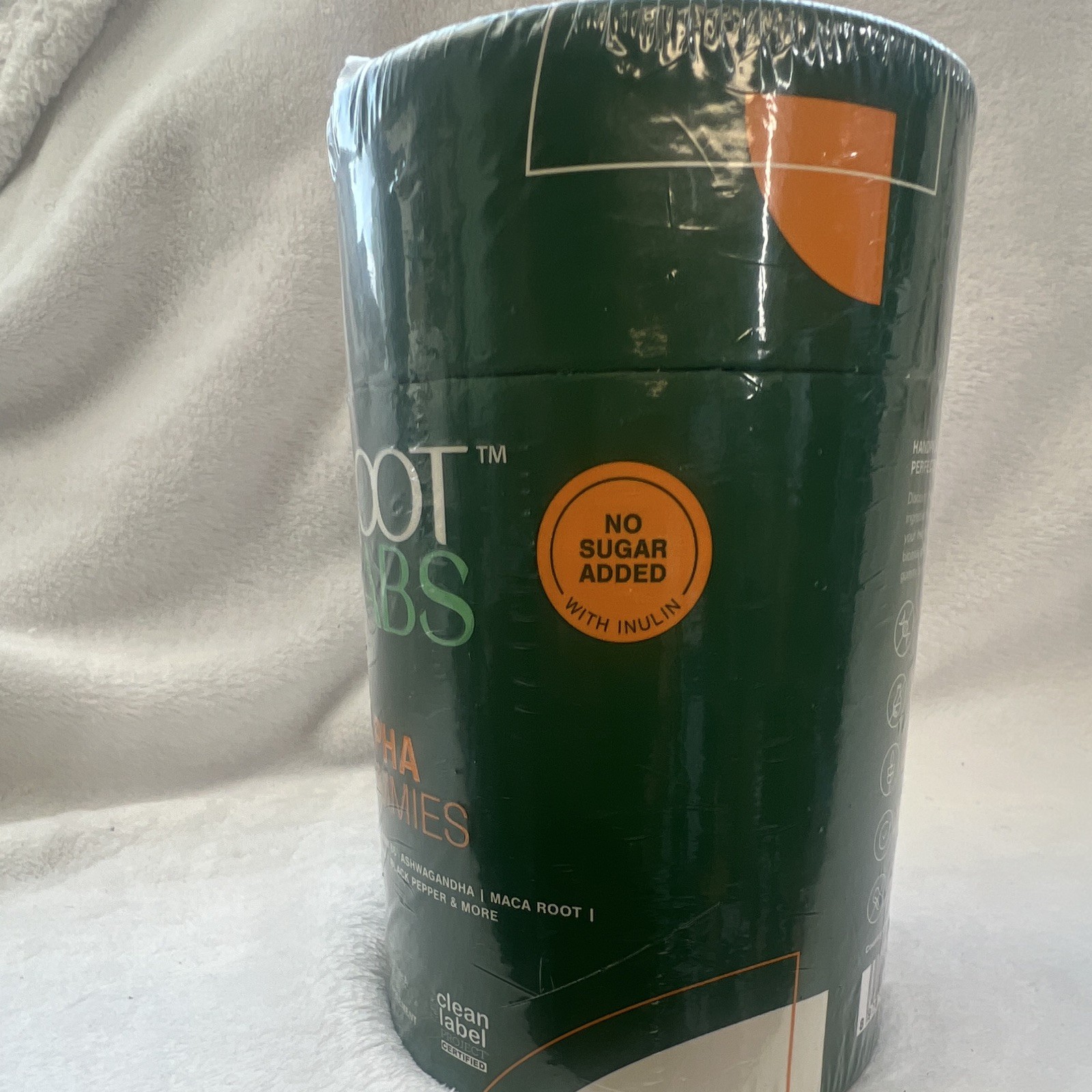 Root Labs 10-in-1 Alpha Shilajit Gummies No Sugar Added Tamarind 60 Count