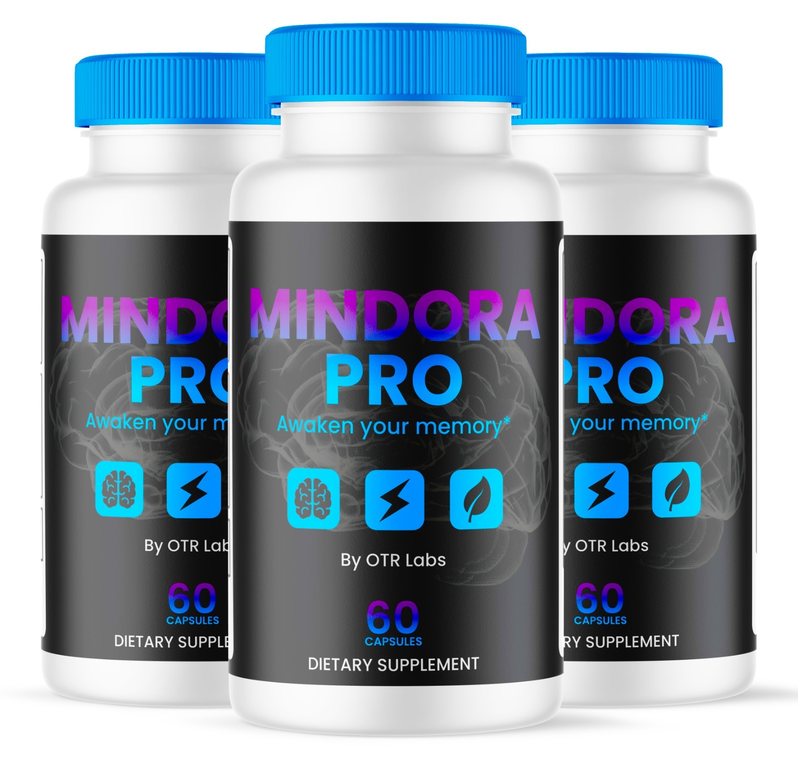 Mindora, Mind Ora Memory Supplement for Brain & Function 180 Capsules
