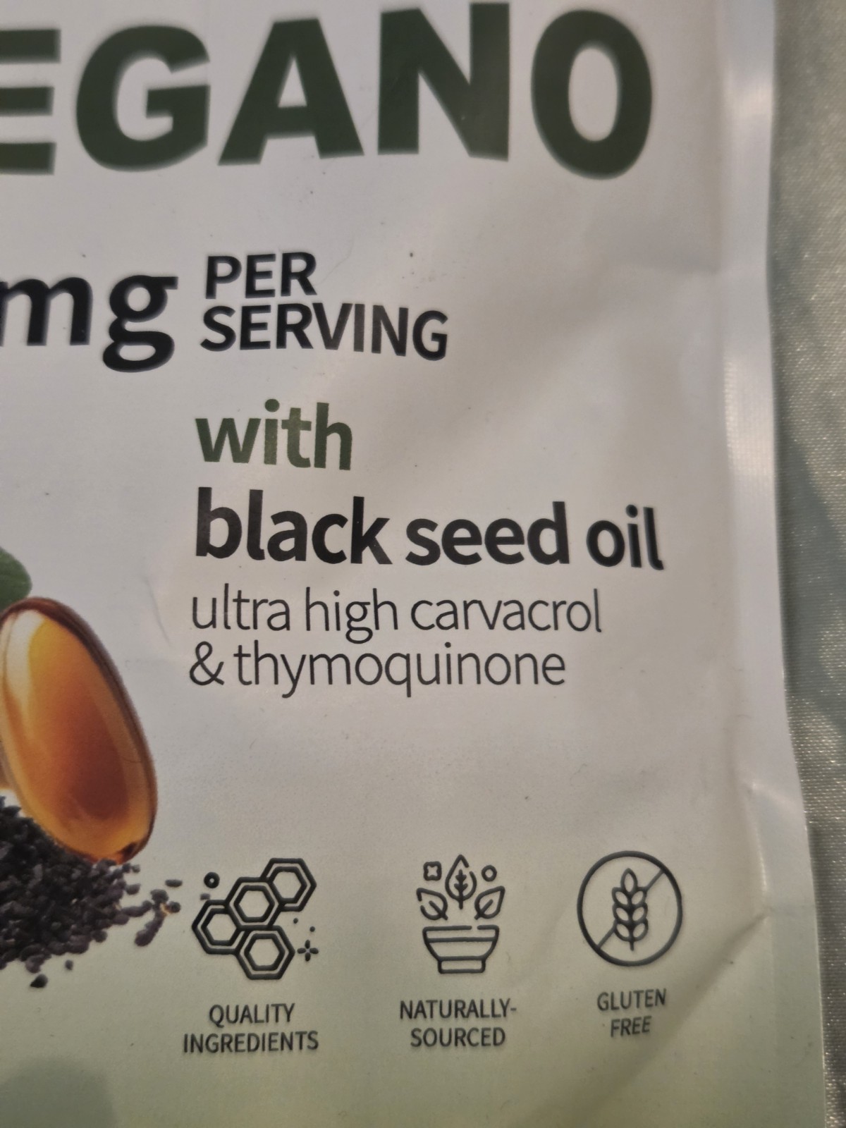 Oil of Oregano + Black Seed Oil Softgels- 300 Ct Wellness Health Supplement