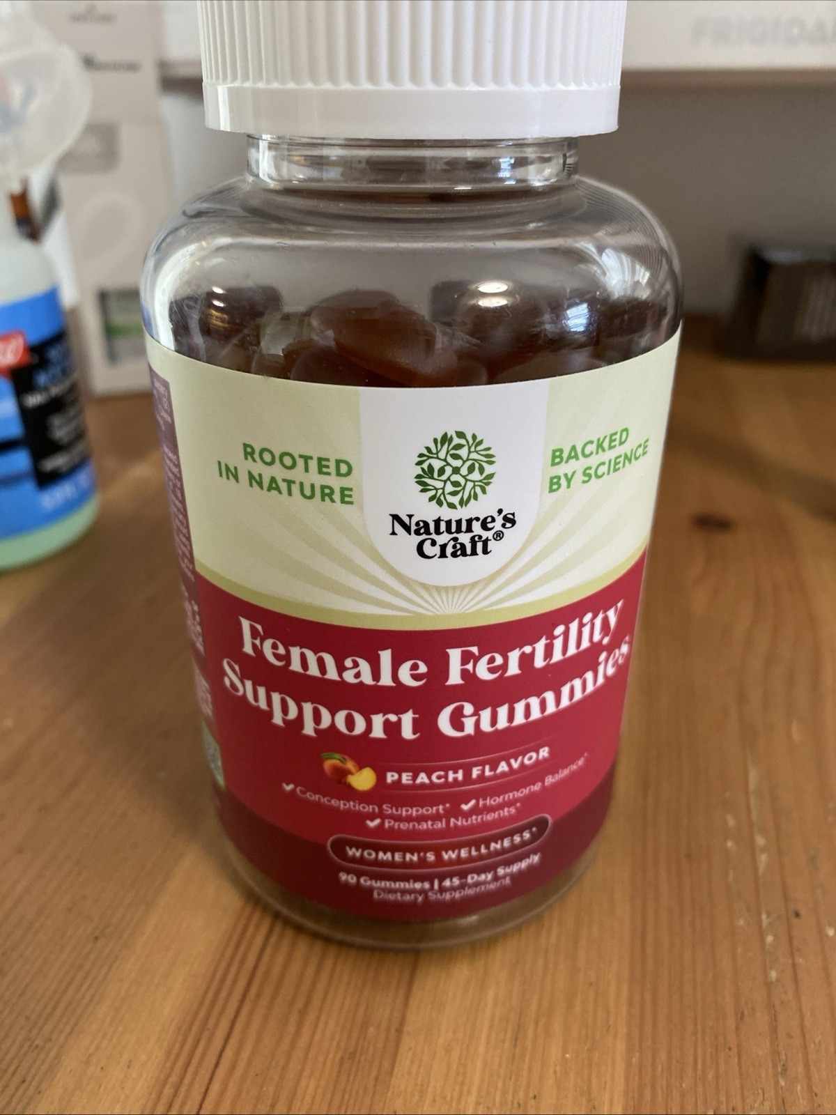 Fertility Gummies for Women Trying to Conceive Vegan Non-GMO & Gluten Free 60ct