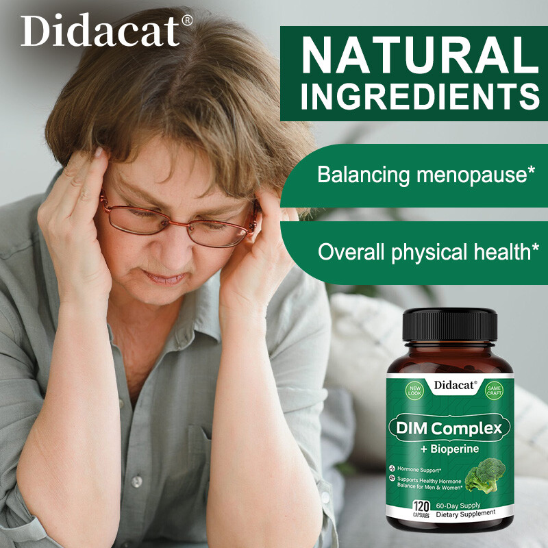 DIM Complex, With Bioperine, Premium Hormonal Support Formula For Men & Women