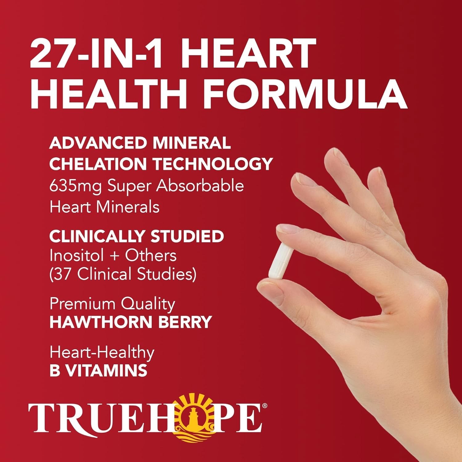 Blood Pressure, Circulation Supplement | Truehope Ultimate Heart Health