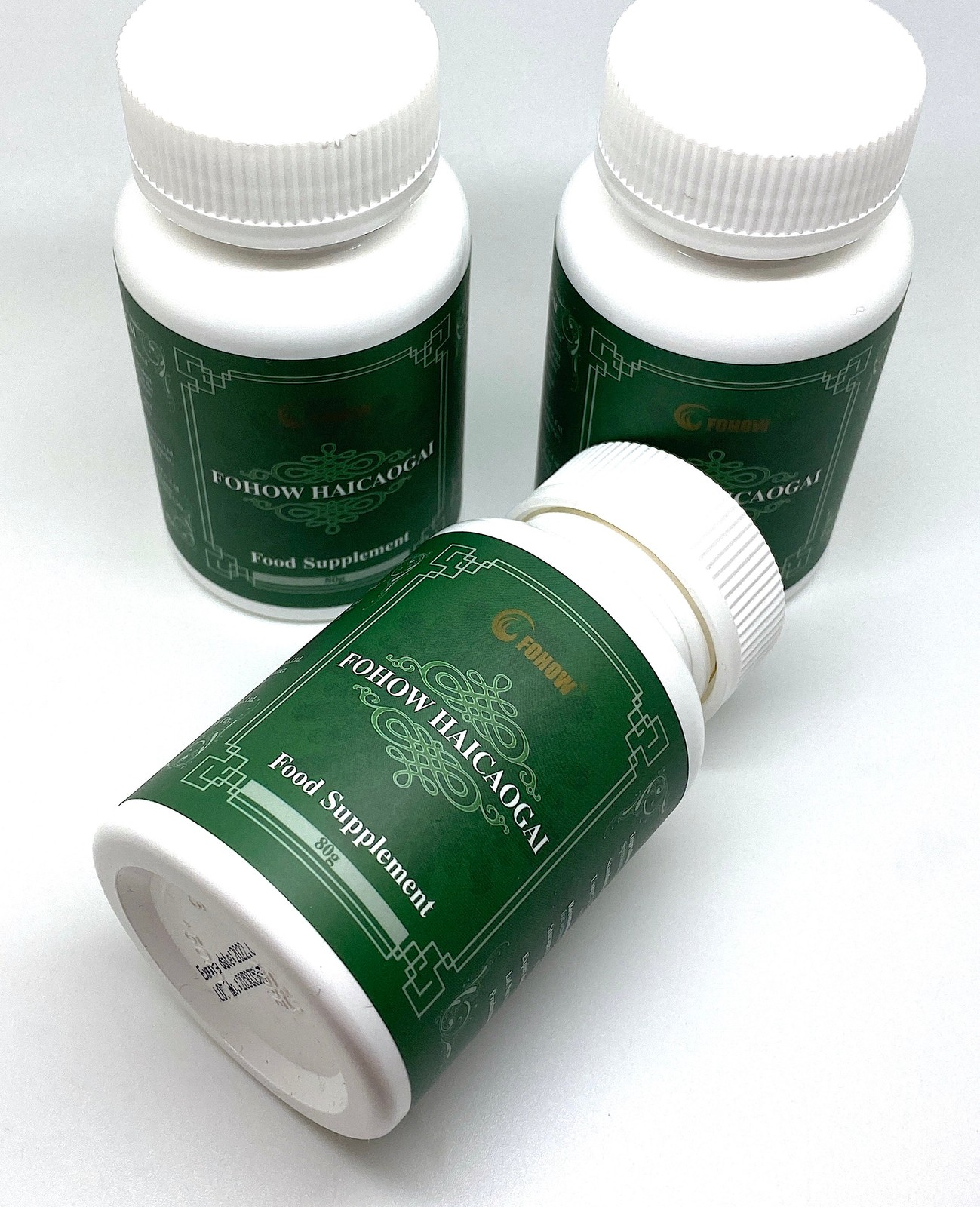 Fohow Haicao Gai Seaweed Calcium 100 Soft Capsules Marine Vegetarian Supplement