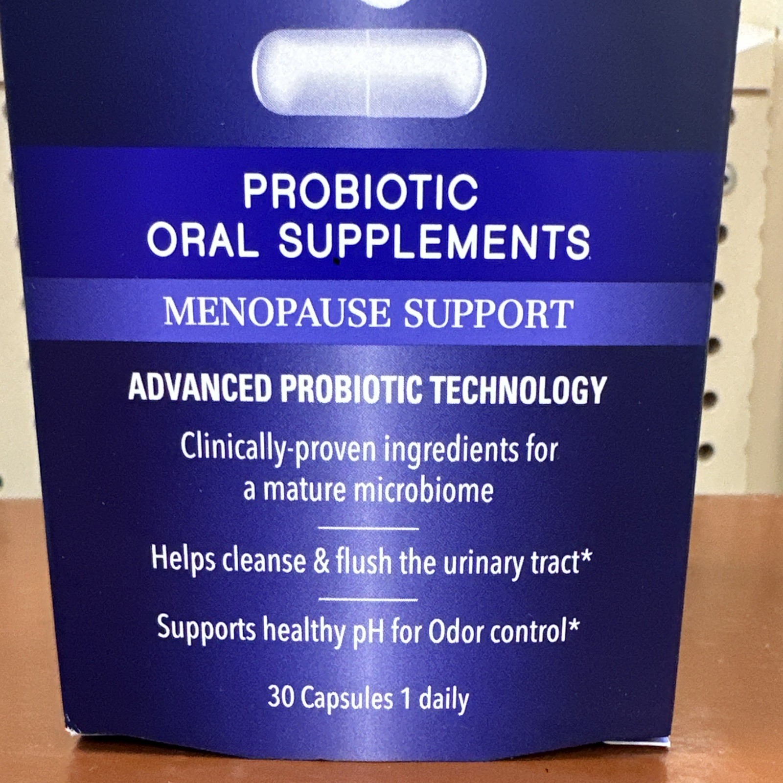 Vagisil Probiotic Menopause & Urinary Tract Support Capsules 400mg 30ct