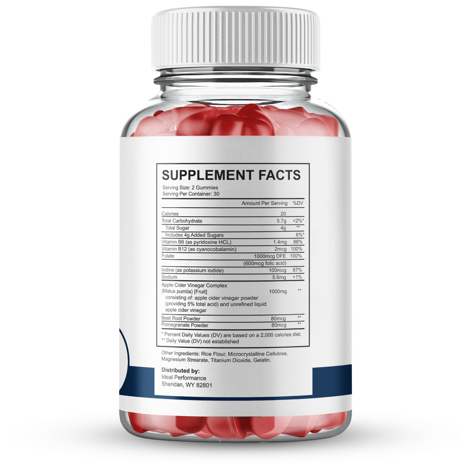 Ultra Peak XL Gummies, Official UltraPeak XL Supplement Gummy (2 Pack)