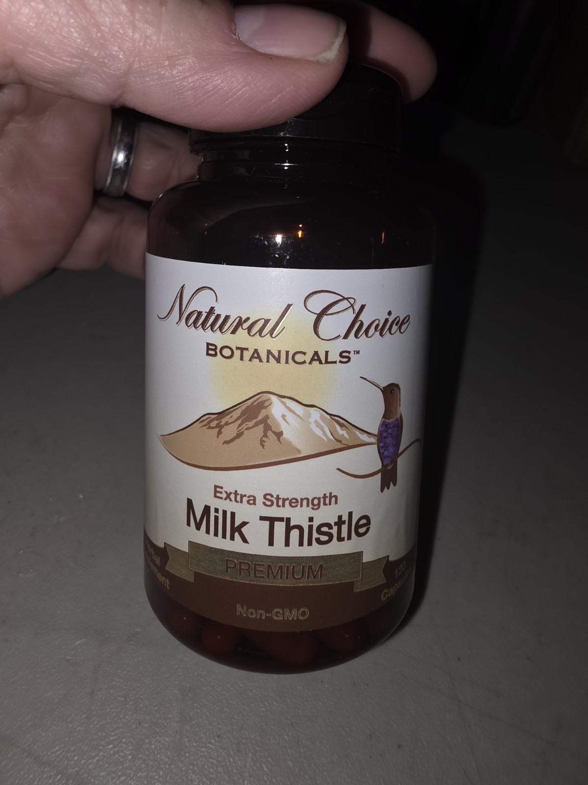 Natural Choice Botanicals Extra Strength Milk Thistle 120 Count (Pack of 1)