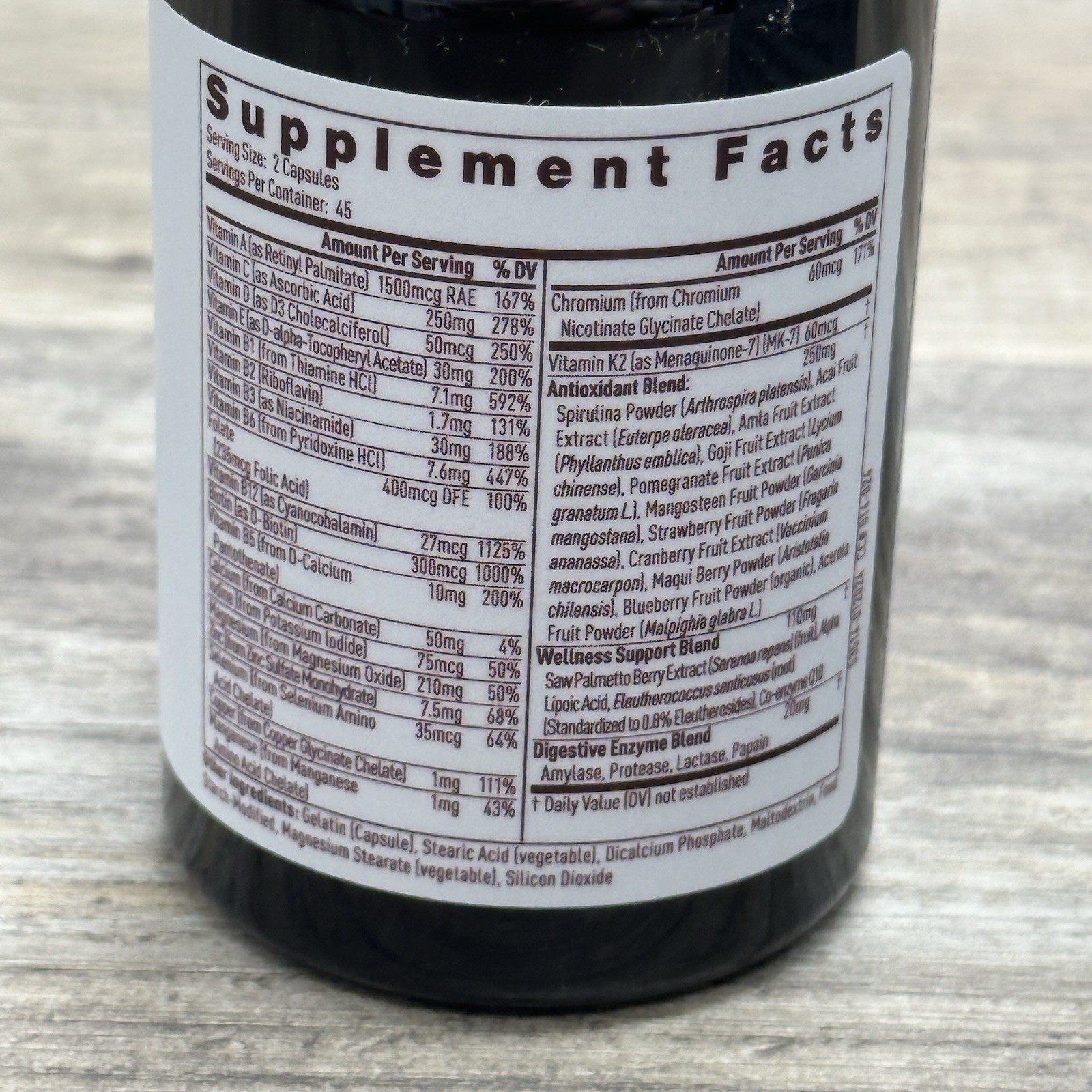 M Drive Multi Dietary Supplement 90 Capsules – Exp 05/2026 – New – Imperfect Box