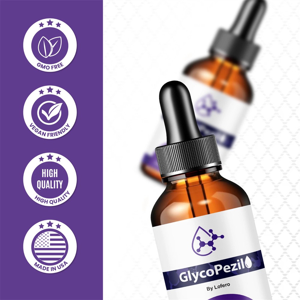 1-5PCS Glycopezil Blood Support Drops GlycoPezil Vitamin Supplement 30-150 Servs