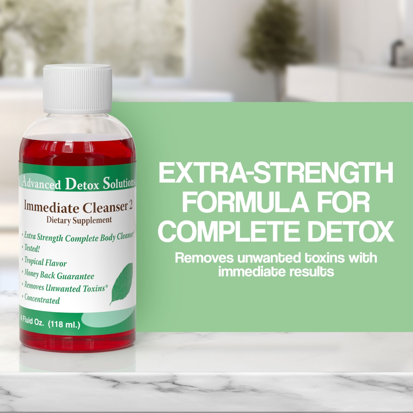 Immediate Cleanser 2 4oz | Fast Acting Formula | Same Day Shipping!