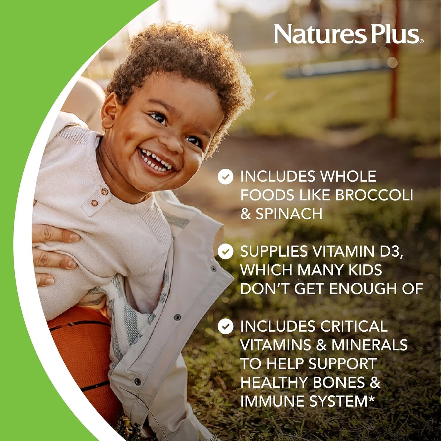 Nature’s Plus Source of life Animal Parade Chewable multivitamins 180 ct
