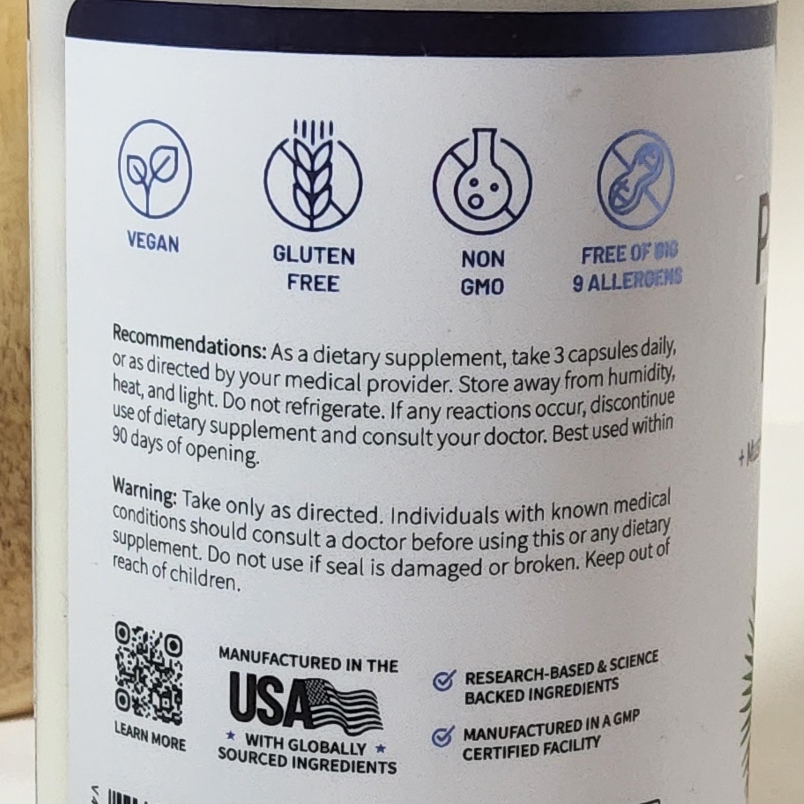 SNAP Prostate Health Mushroom Blend Saw Palmetto – 90 Capsules – Exp 08/28 NEW