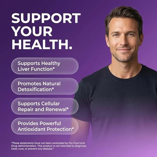 Milk Thistle NAC Liver Cleanse Detox Repair Supplement