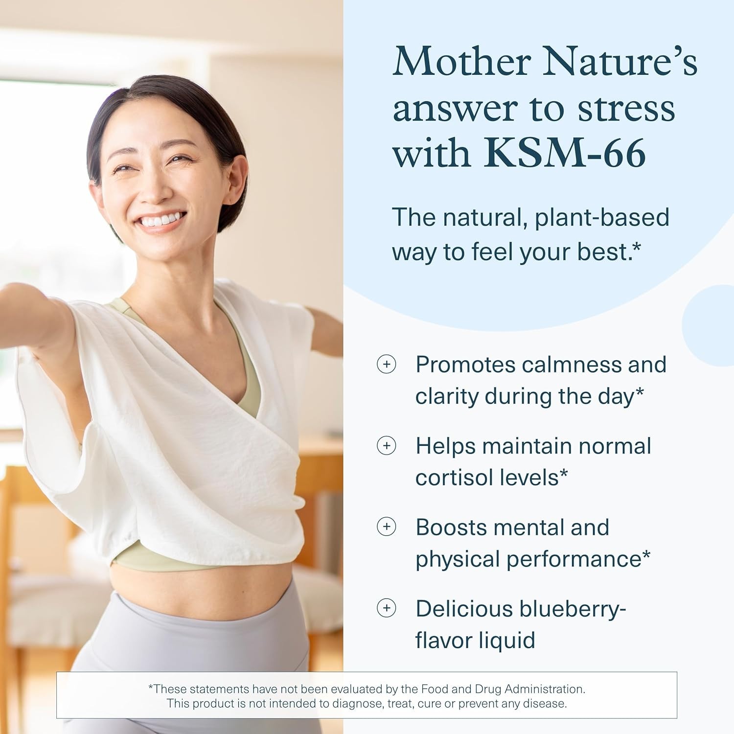Youtheory Ashwagandha Liquid Uses Organic KSM-66 Herbal Blend to Support Energy