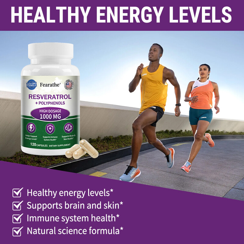 Resveratrol with Polyphenols – Trans Resveratrol Antioxidant for Heart Health