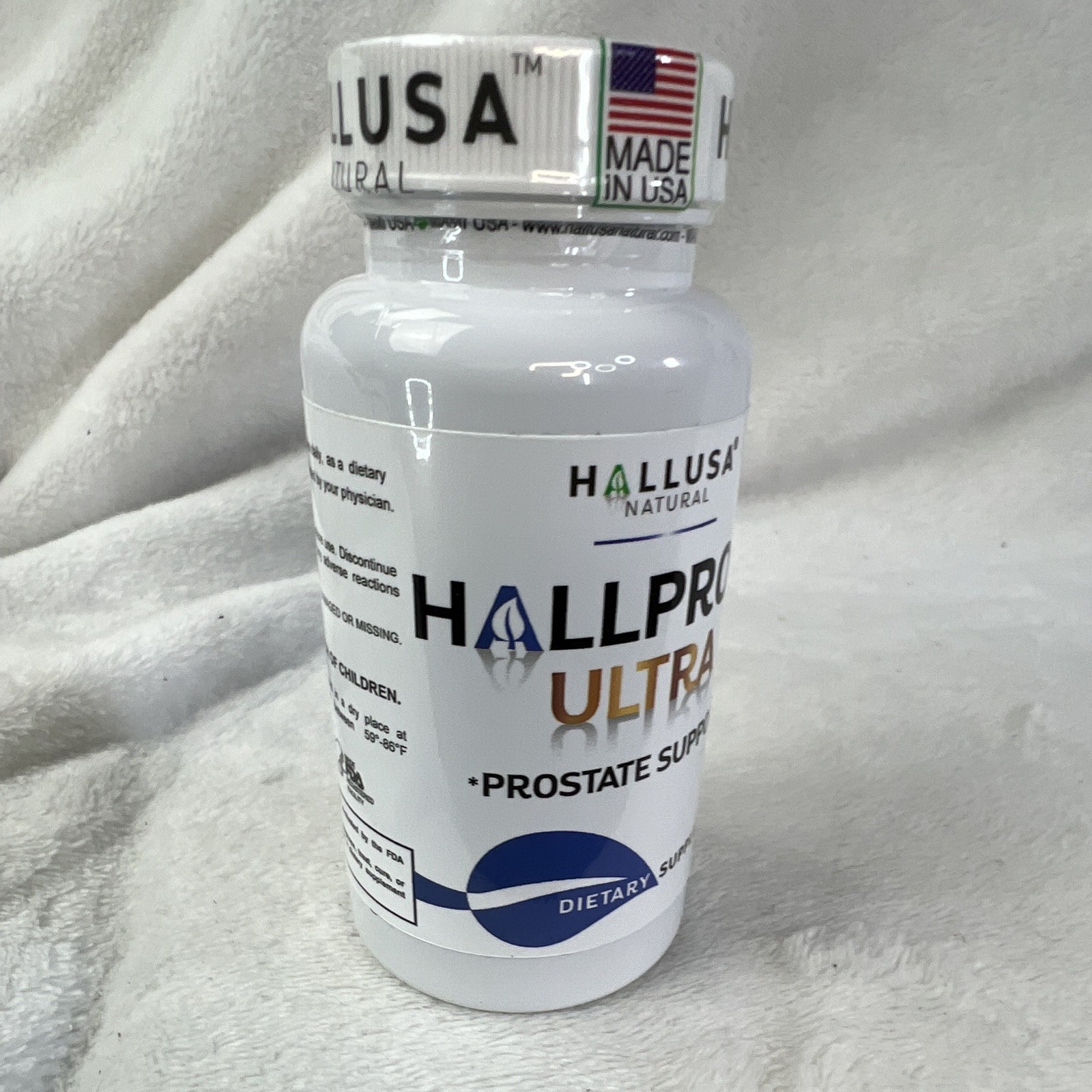 Hallusa Natural Hallprost Ultra Prostate Support 60 Capsules USA Exp 09/2027