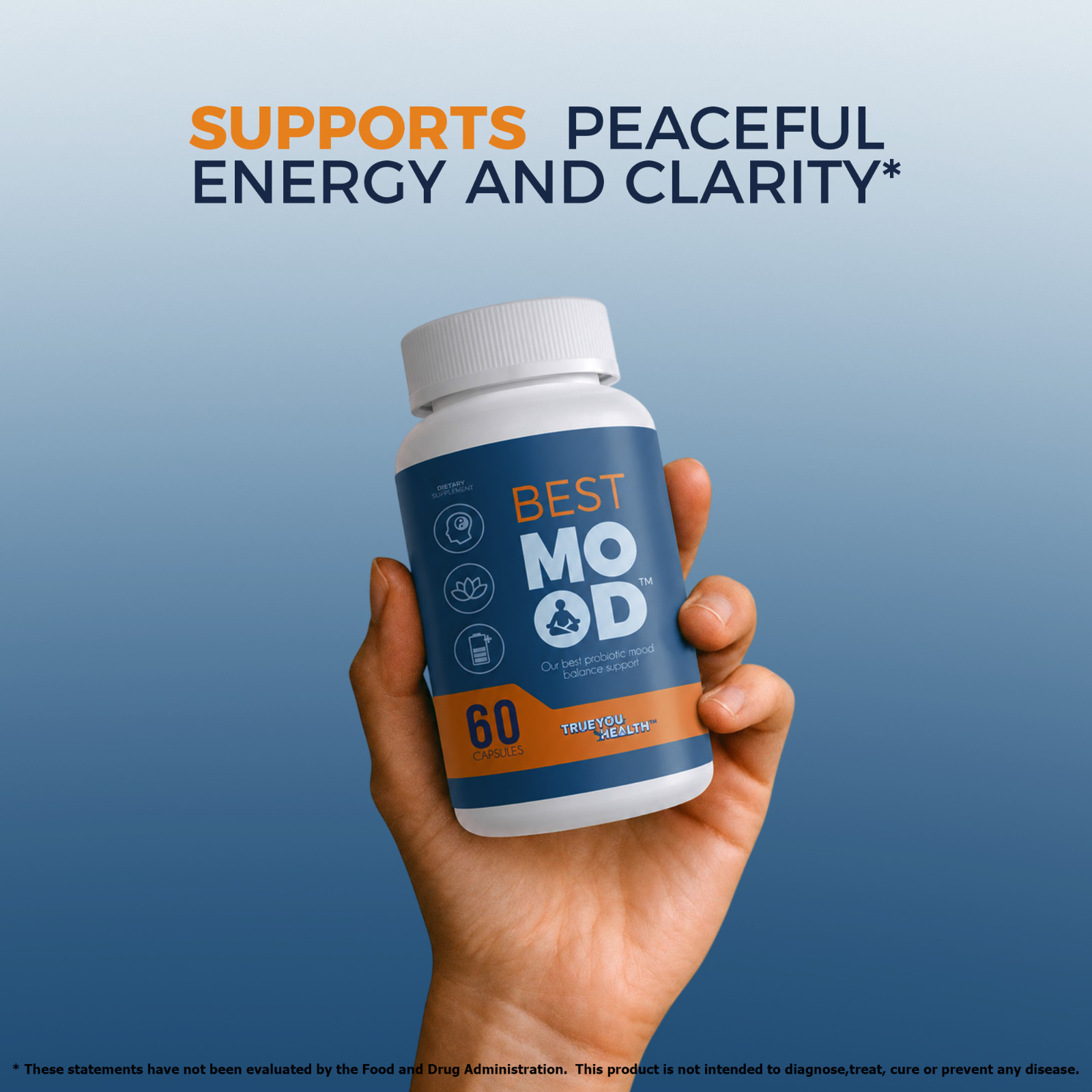 Best Mood – Improved Formula – Our Best Probiotic Mood Plus Brain Support