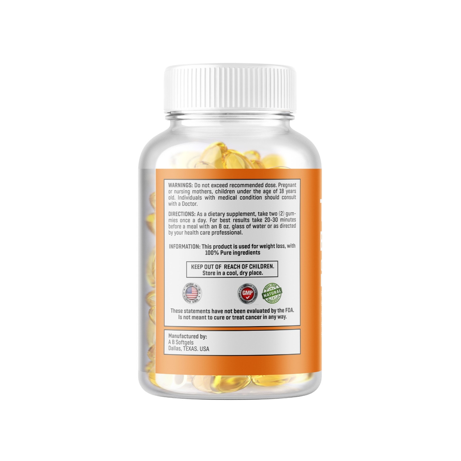 Turmeric Curcumin 10000mg Herbal Extract with BioPerine Ginger Root 250 Capsules