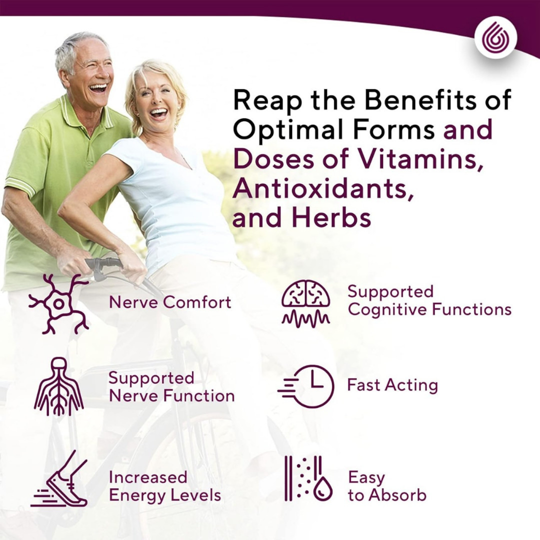 Nerve Savior Advanced Nerve Support 30 Day Supply 60 Capsules