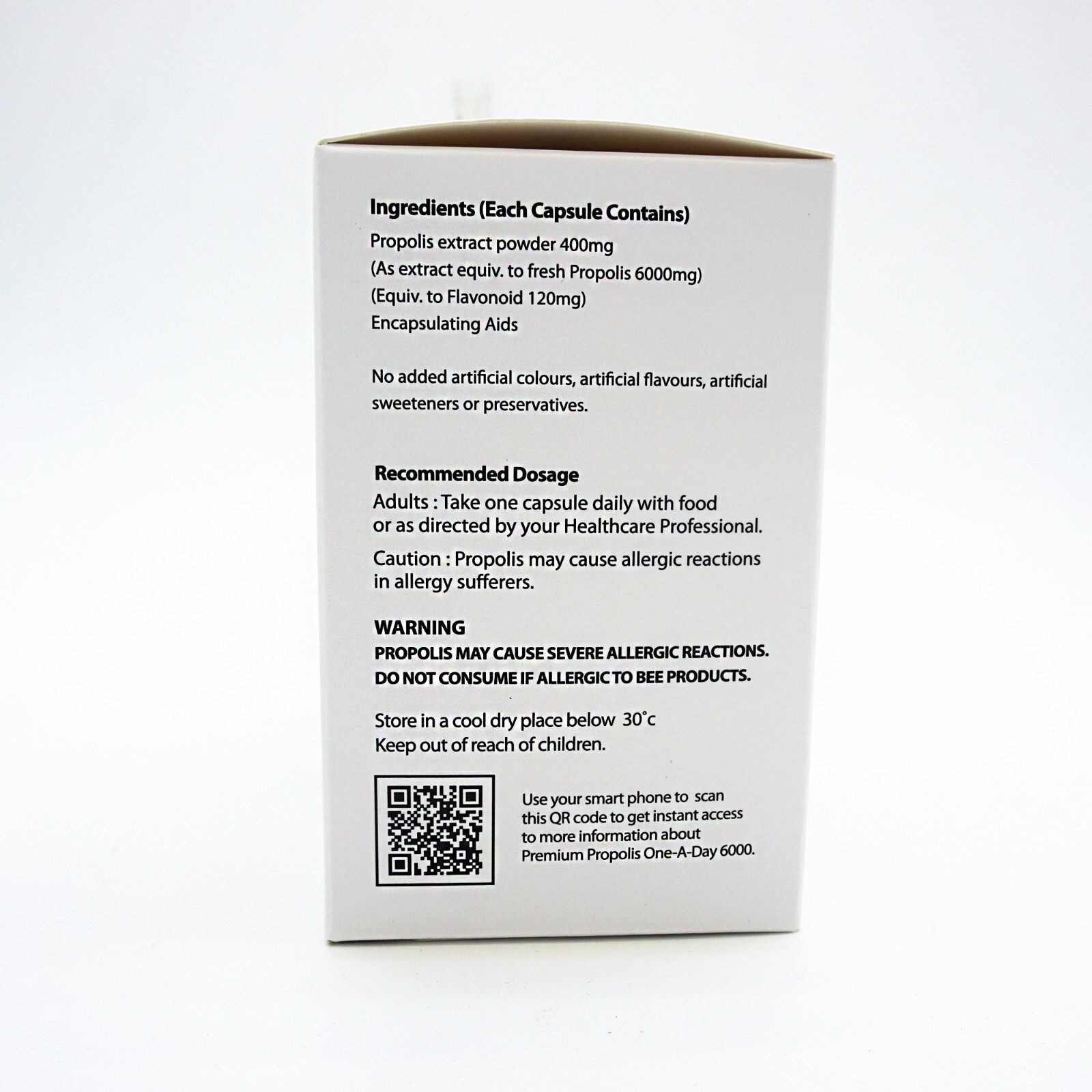 Hi Well New Zealand Propolis One a Day 6000 150 Capsules