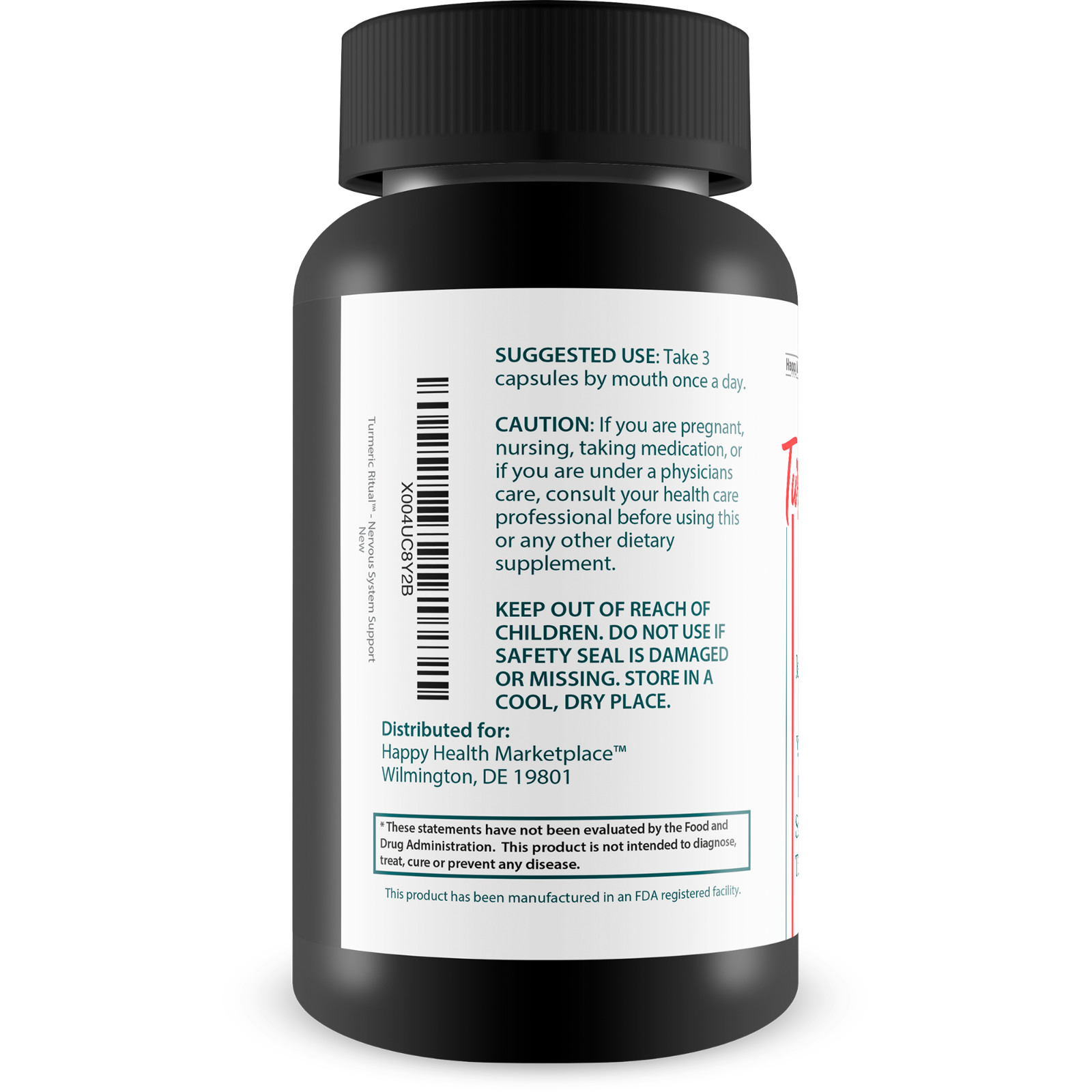 Turmeric Ritual – Soothing Turmeric Nerve Health – Red Vitamin