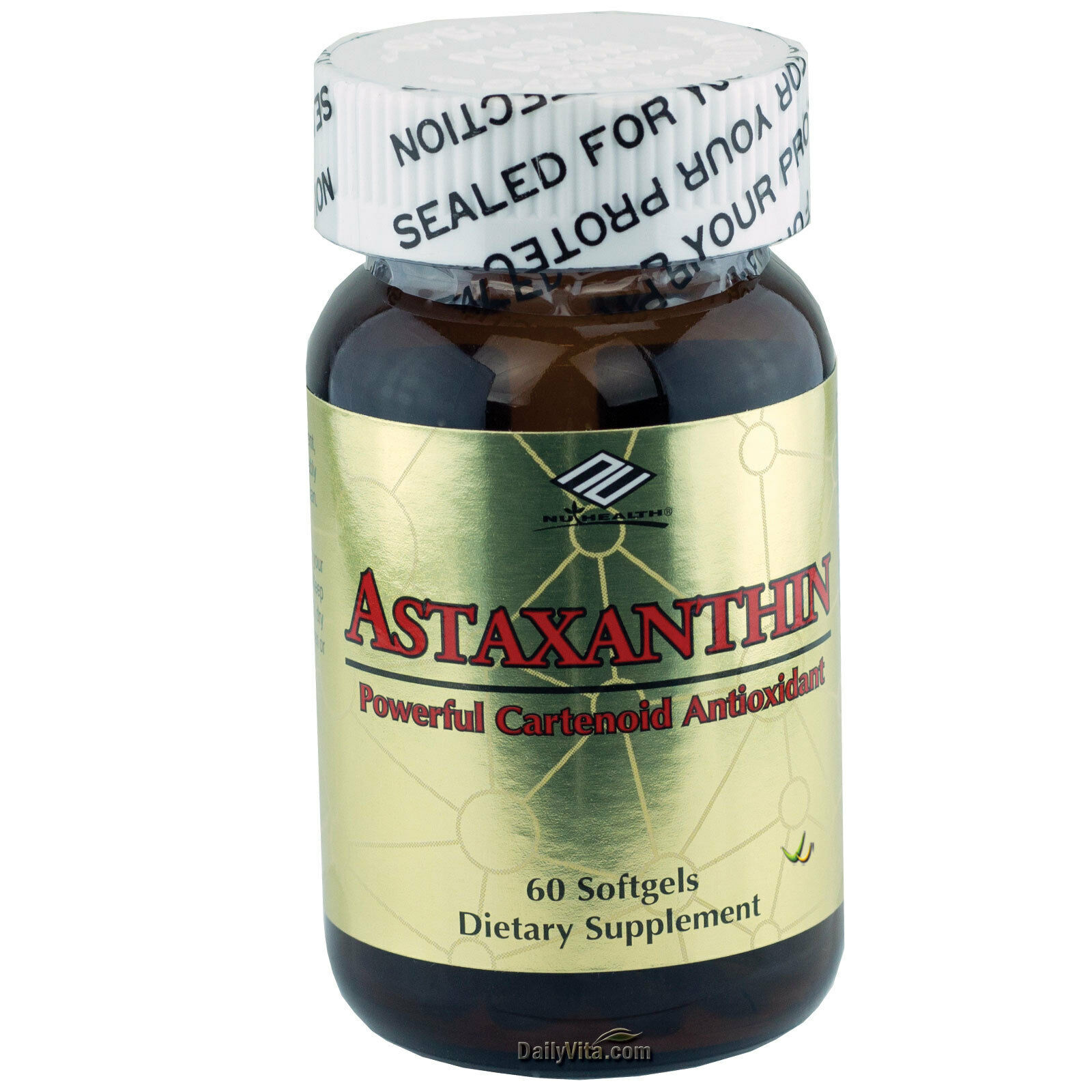 2x Astaxanthin 10 mg 60 Softgels Powerful Cartenoid Antioxidant 4 Months Supply
