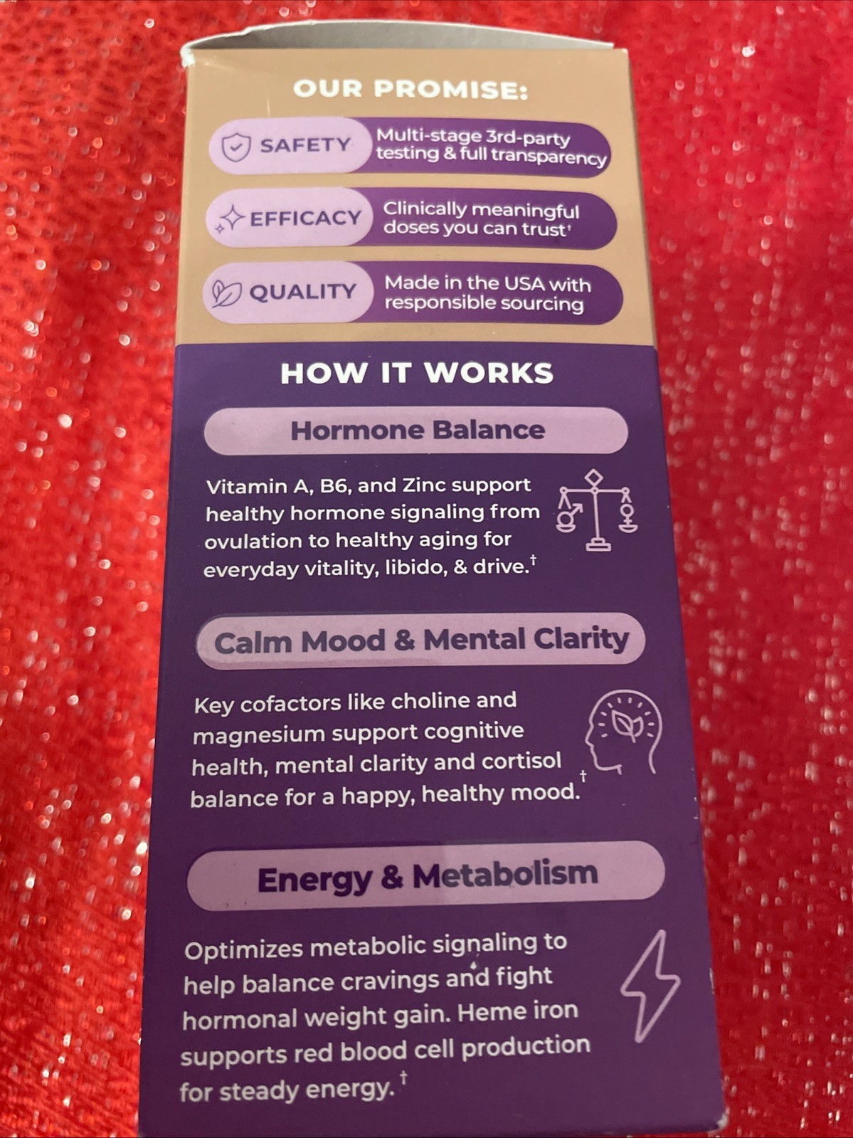 Dr. Stephanie’s Grass Fed Beef Organs Hormone Support 60 Capsules Iron Support