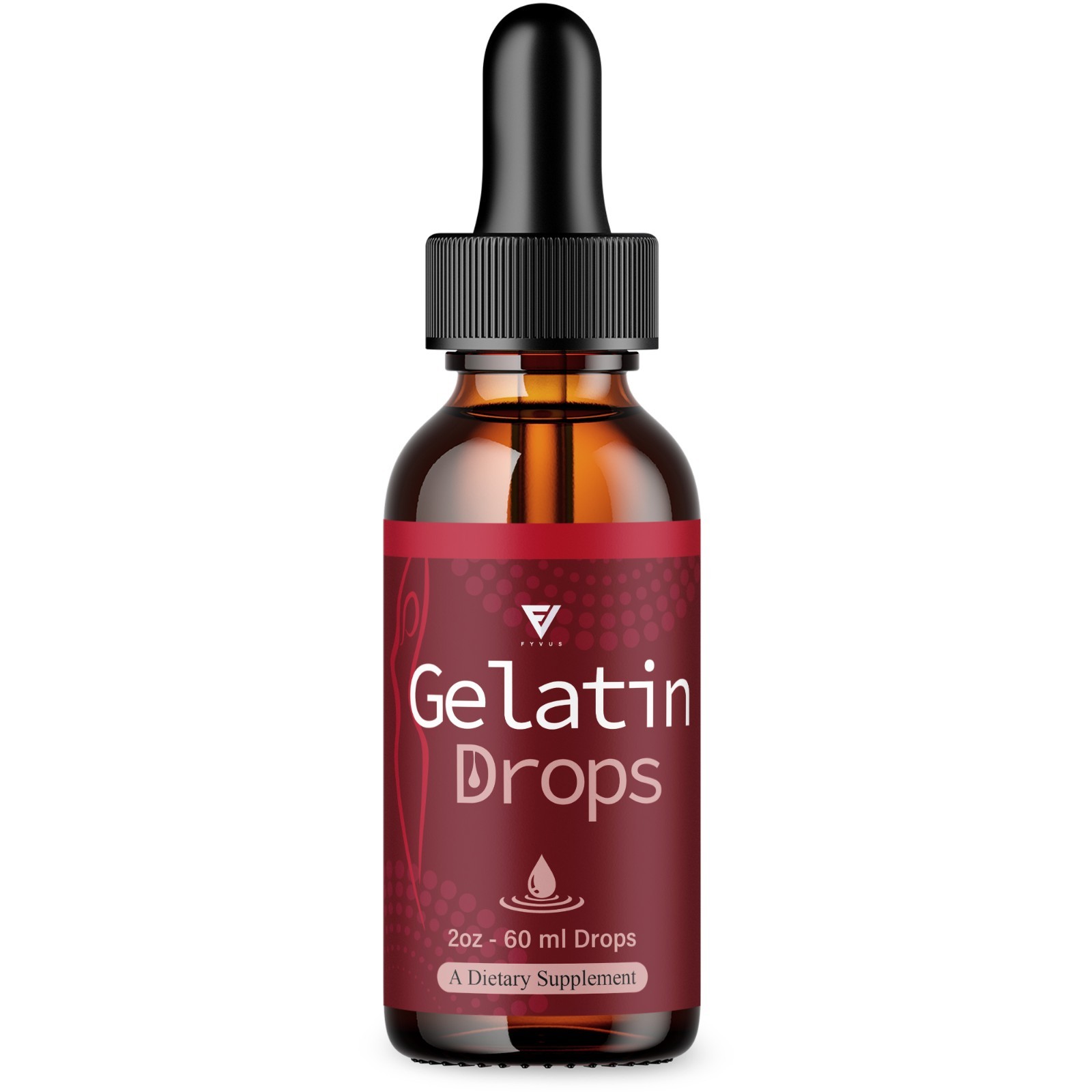 Gelatin Weight Support Drops, GelatinDrops Metabolism Boost (2oz)