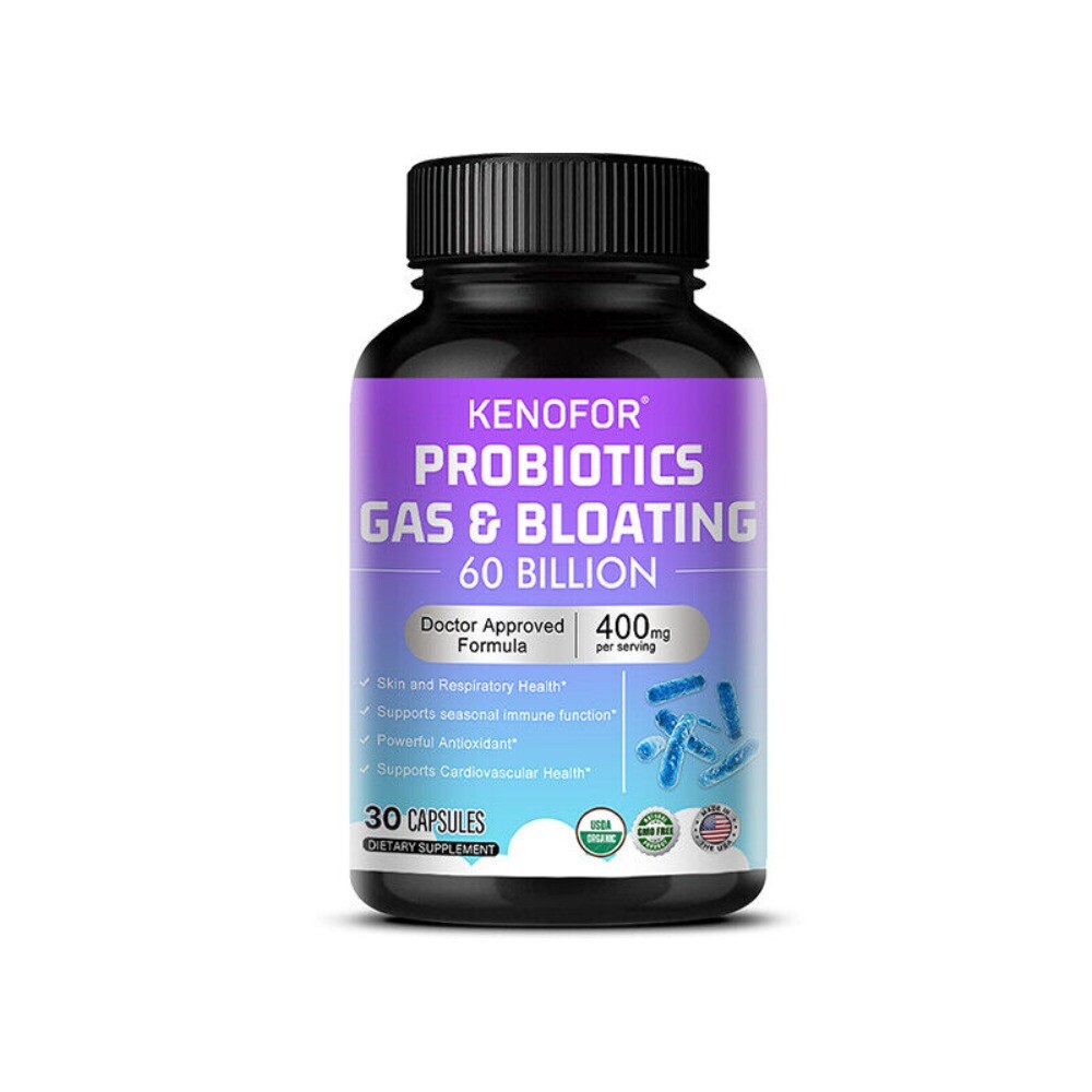 Probiotic Gas & Bloating Relief -Powerful Antioxidant and Supports Heart Health