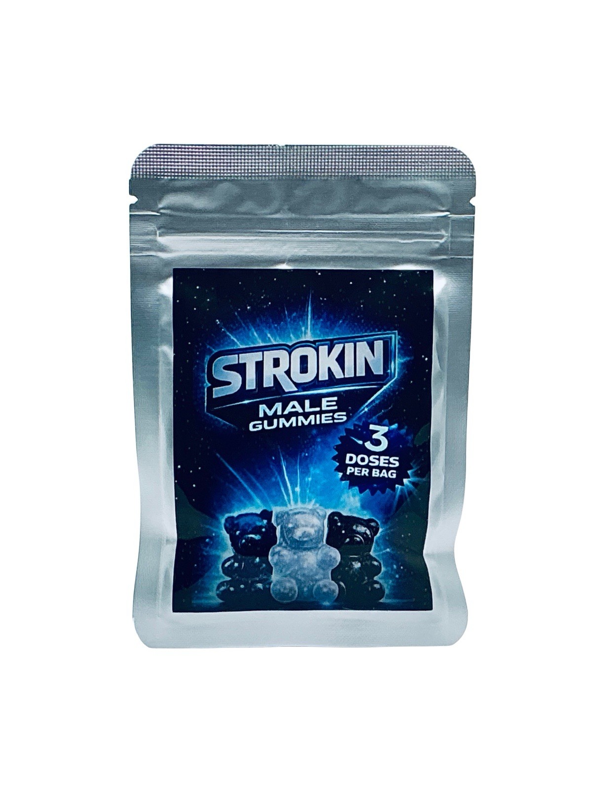 STROKIN Male Enhancement Gummies for Men Energy Support 5 Pack Performance