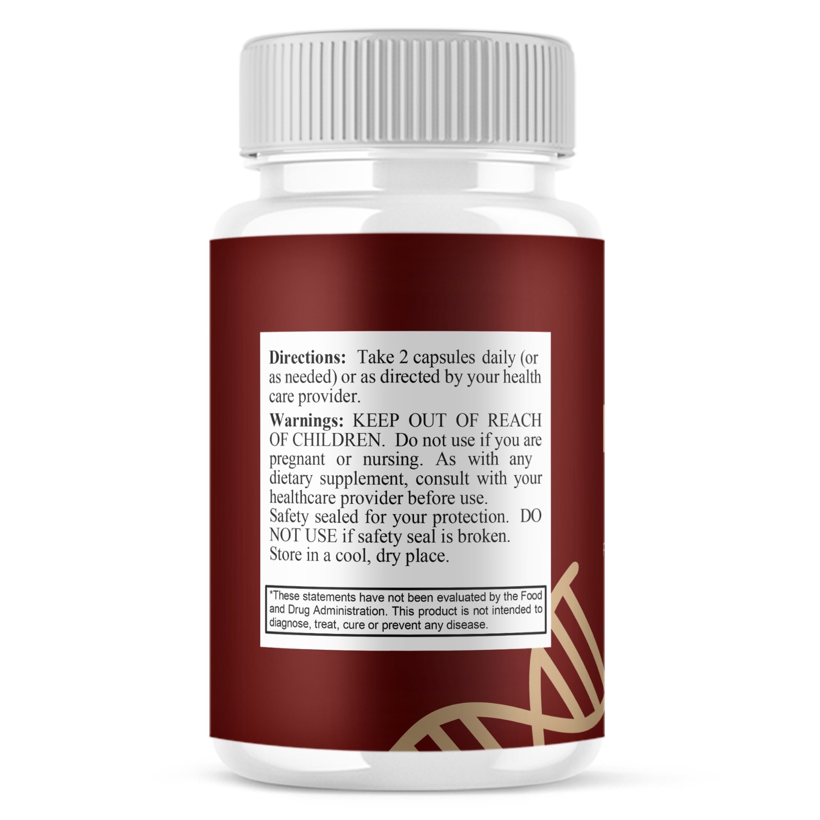 Bladder Health Support, BladderHealth Daily Supplement (60 Capsules)