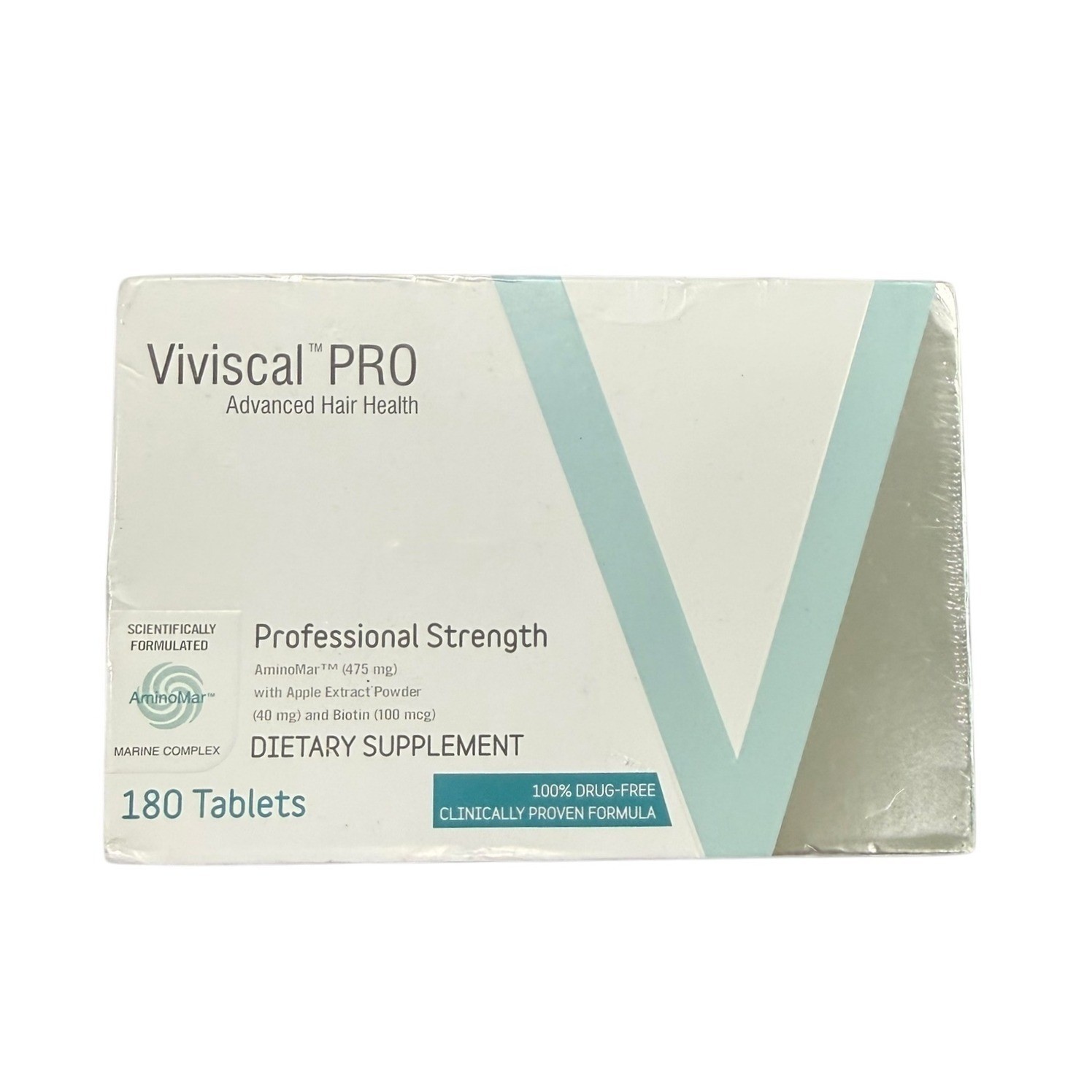 Viviscal Pro Advanced Hair Growth Supplement 180 Tablets NEW Expires 07/2027
