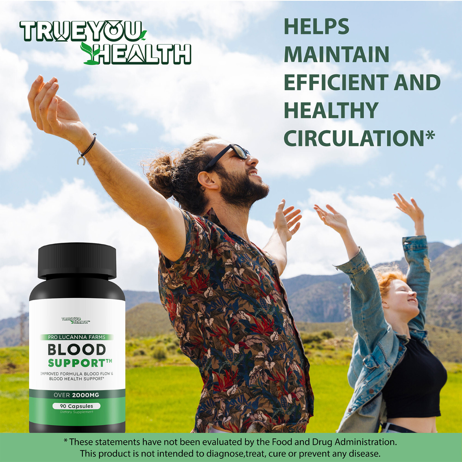 Pro Lucanna Farms Blood Support – Blood Flow & Sugar Health Blood Health Support