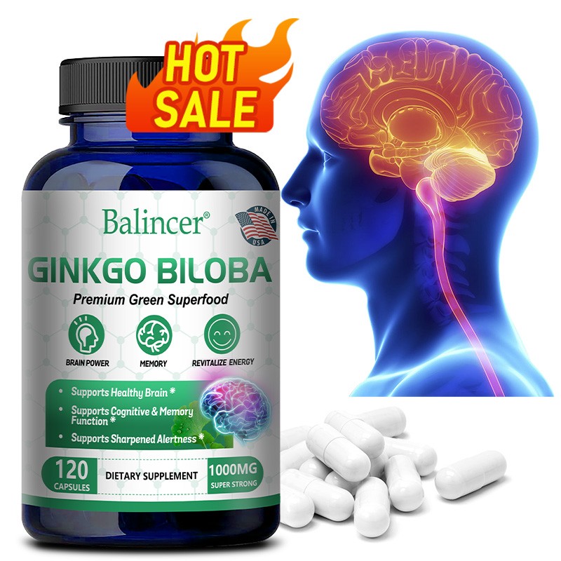 Brain Power Supports Mental Alertness And Focus, Ginkgo Biloba, Folic Acid, B12