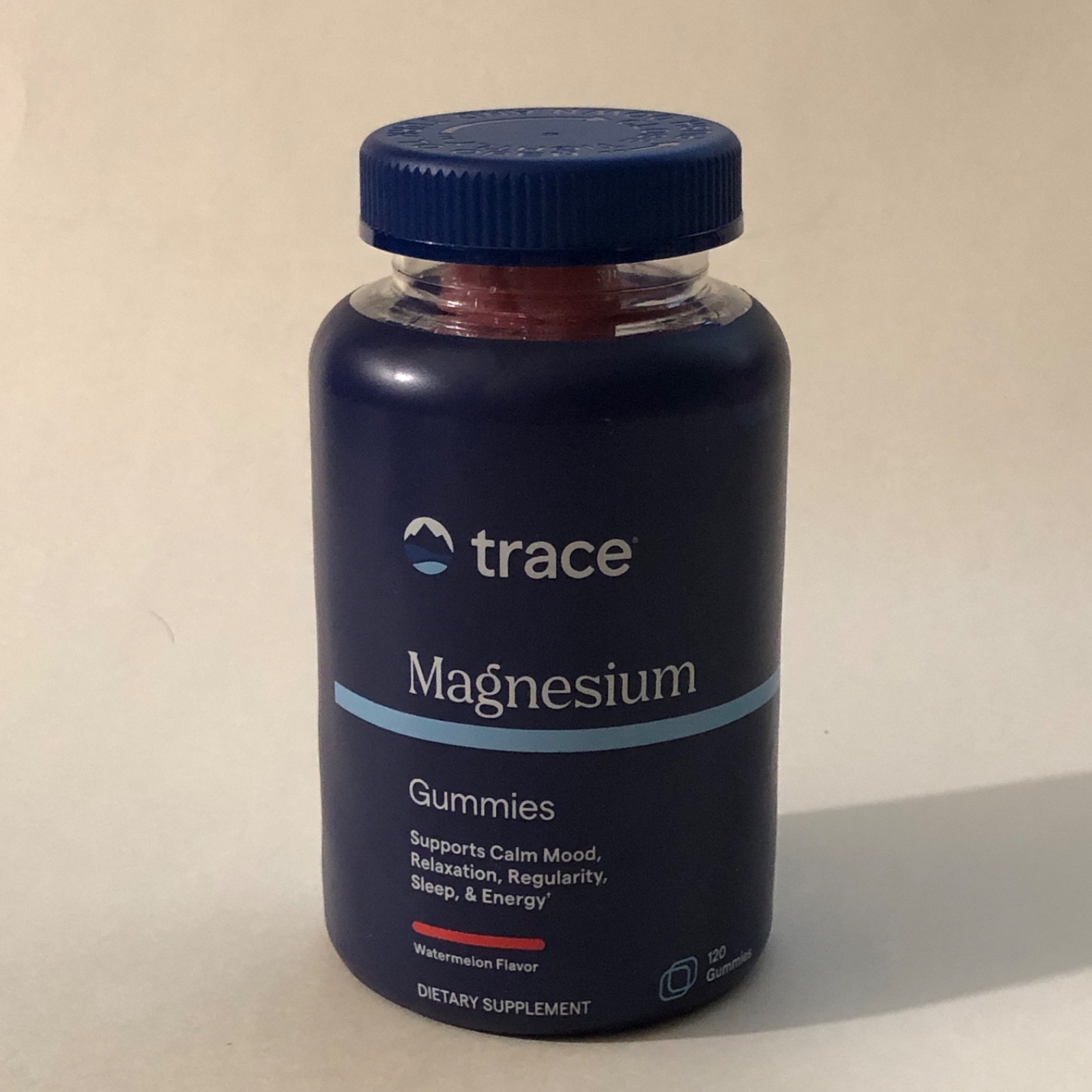 Trace Minerals Magnesium Supplement, Watermelon Flavored Gummies, 120 Count