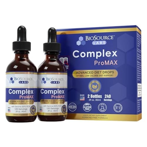 BioSource Labs Complex ProMAX Diet Drops 2 oz 2 Bottle Pack 60 Day Supply
