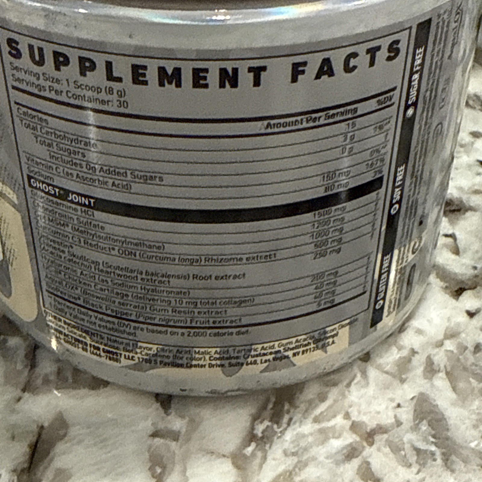 Ghost 30 Servings Daily Supplement Orange Cream