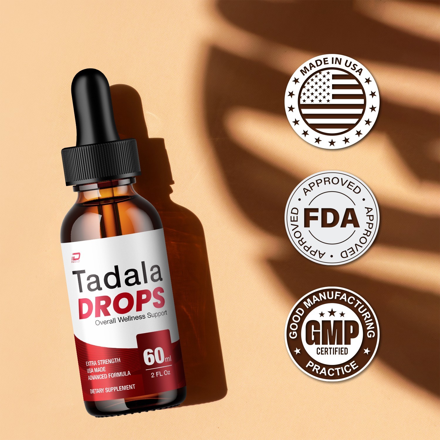 (2 Pack) Tadala Drops – TadalaDrops Extra Strength All Natural Healthy Organic