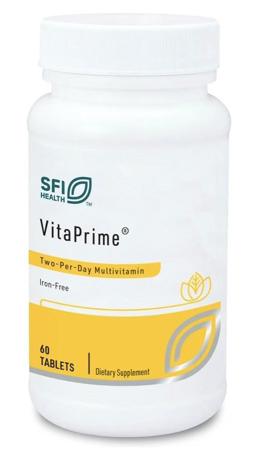 SFI Health VitaPrime Two Per Day Multivitamin Iron Free for Women & Men 60Tablet