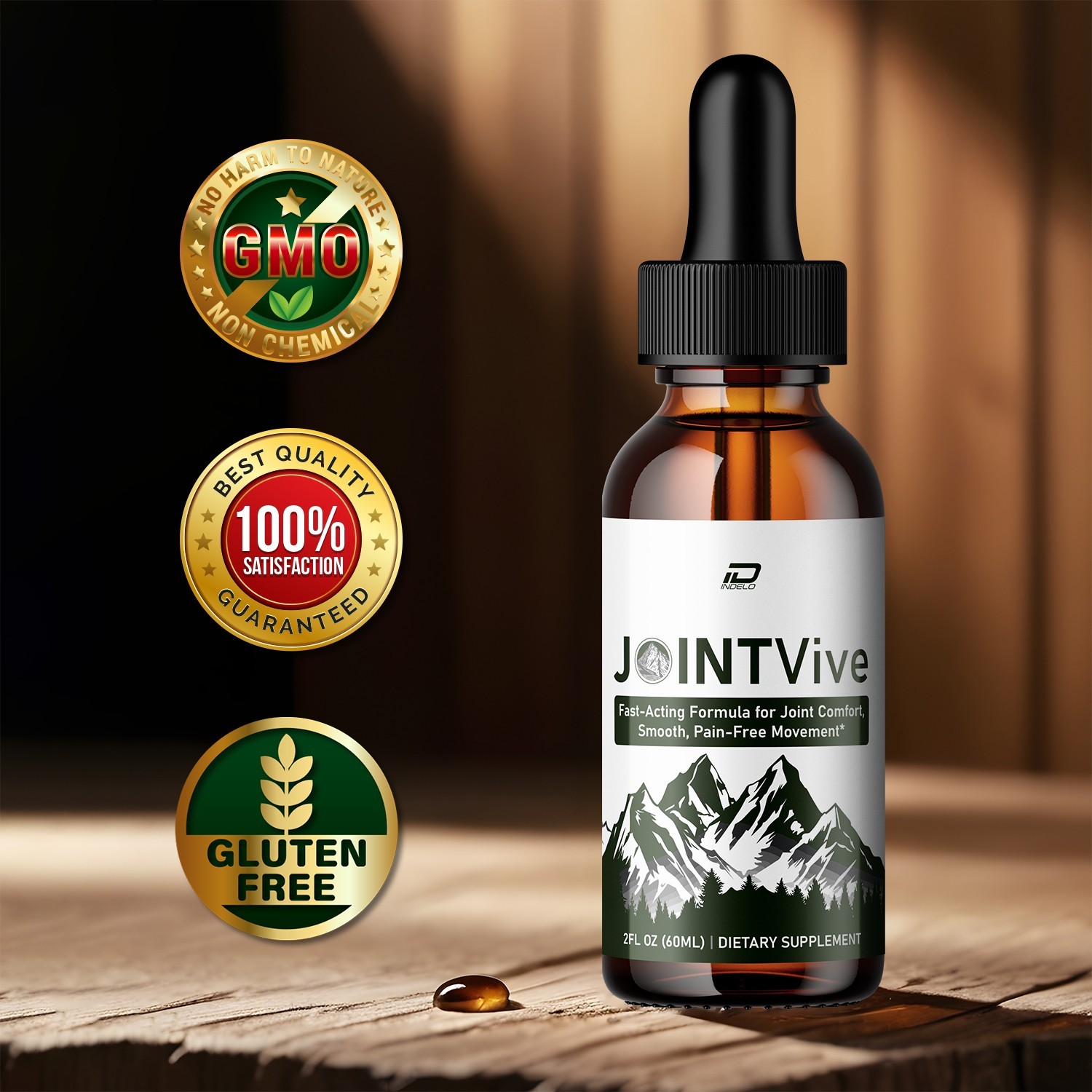 (5 Pack) JointVive – Joint Vive Extra Strength All Natural Healthy Organic
