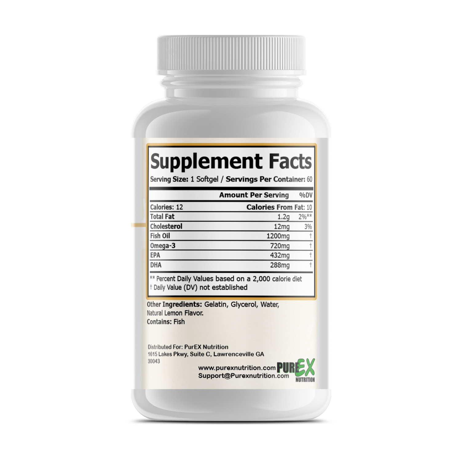 Pure Omega-3 – Essential Fatty Acid Supplement for Optimal Health