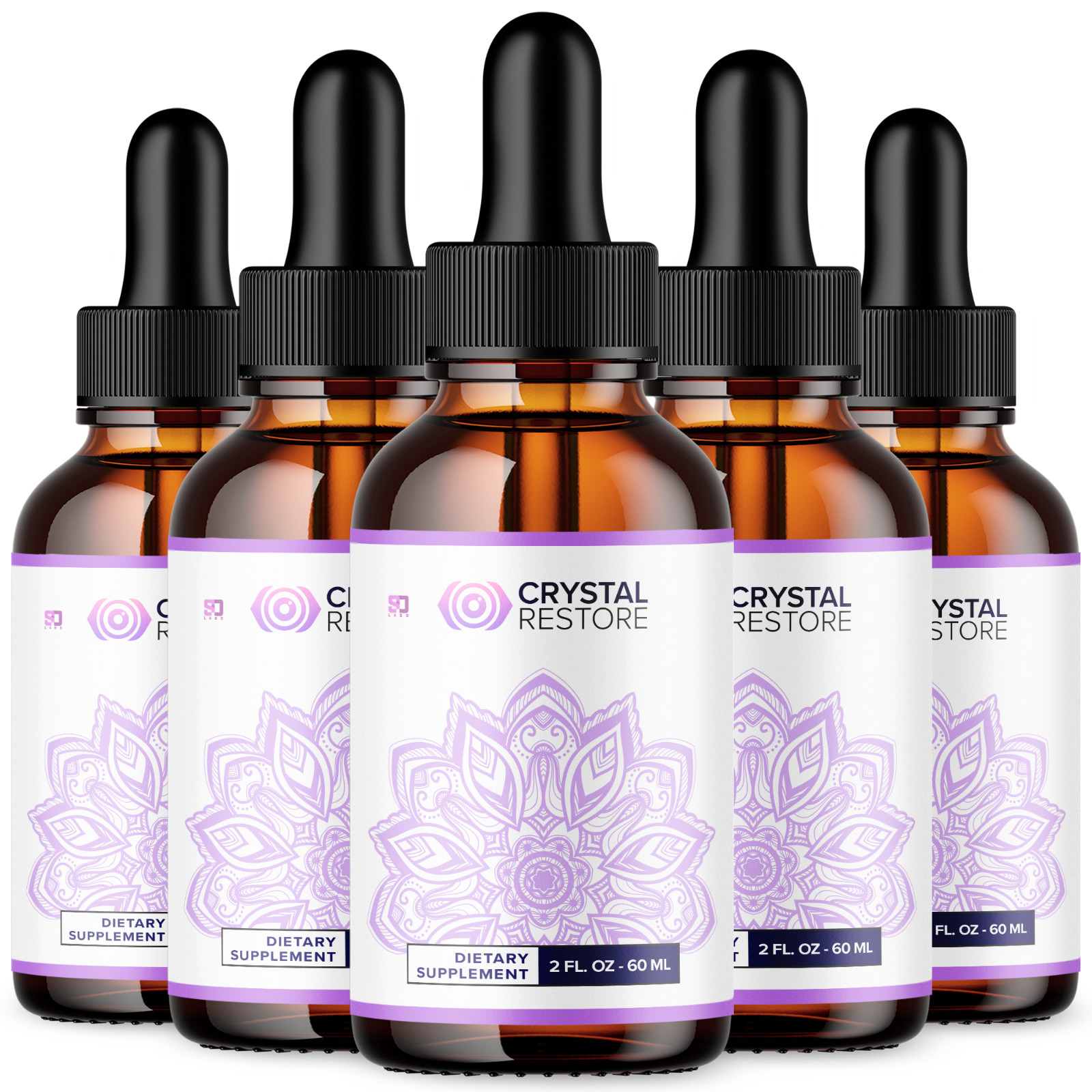 Crystal Restore Blood Drops – Support for Blood and Healthy Living (5 Pack)
