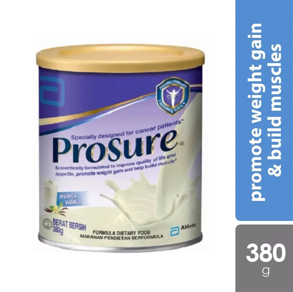 Abbott Pro Sure Milk High Protein, Prebiotic & EPA 380g X6