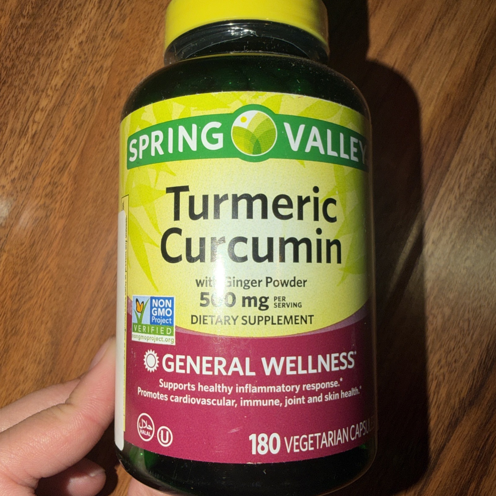 LOTOF2 Spring Valley Ultra Strength Turmeric Curcumin Supplement 1,500 mg 180 Ct